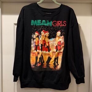 Mean Girls Holiday Black Sweater